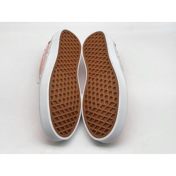 Vans Doheny Girls Size 3 Powder Pink Rainbows Canvas Sneakers Shoes Size 5 - Picture 5 of 8